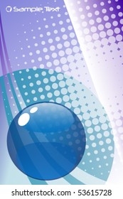 Abstract halftone modern background