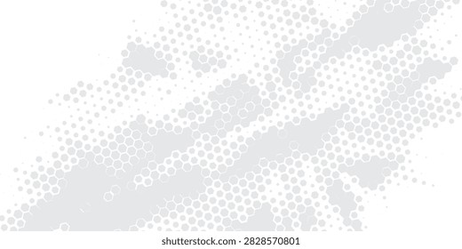 Abstract halftone modern greay background space