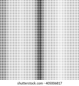 Abstract halftone monochromatic background. Stock vector.