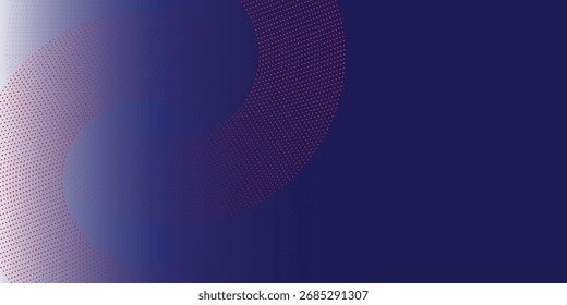 Abstract halftone on white background. Vector  modern circle