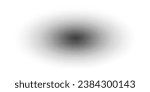 Abstract halftone oval with blur along the outer edge with diamond texture. Vector illustration with a square mosaic pattern.