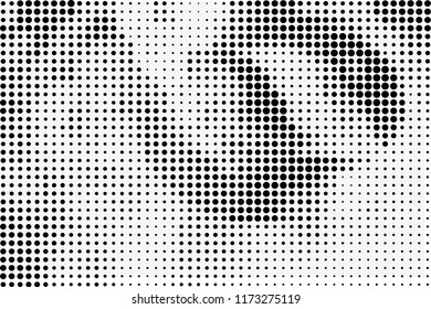 abstract halftone pattern
