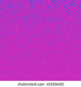 Abstract halftone pattern background from random sized circles - vector design