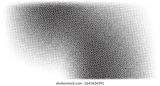 Abstract Halftone Pattern with Circular Shapes for Artistic Designs