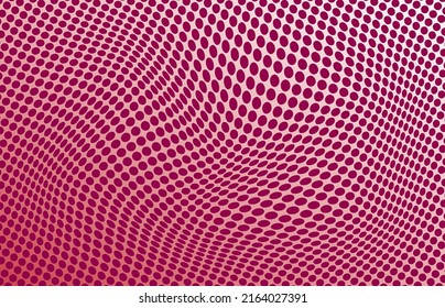 Abstract Halftone Pattern Design For Background And Other Designing Purposes