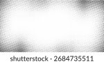 Abstract halftone pattern dot background texture. Overlay grunge dots distress linear vector.	