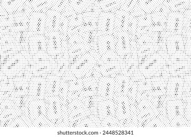 Abstract halftone pattern. Dot background texture overlay grunge distress linear vector.