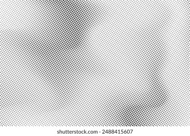 Abstract halftone pattern dot background texture. Overlay grunge dots distress linear vector.	