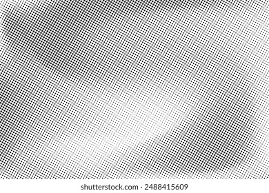 Abstract halftone pattern dot background texture. Overlay grunge dots distress linear vector.	