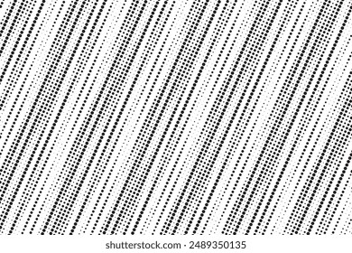 Abstract halftone pattern dot background texture. Overlay grunge dots distress linear vector.	