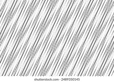 Abstract halftone pattern dot background texture. Overlay grunge dots distress linear vector.	