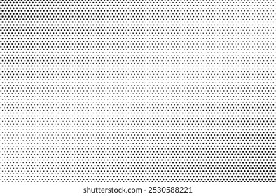 Abstract halftone pattern dot background texture. Overlay grunge dots distress linear vector.