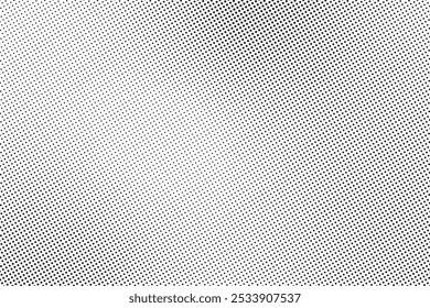 Abstract halftone pattern dot background texture. Overlay grunge dots distress linear vector.