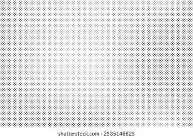 Abstract halftone pattern dot background texture. Overlay grunge dots distress linear vector.