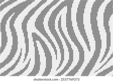 Abstract halftone pattern dot background texture. Zebra effect stipe dotted overlay grunge dots distress linear vector.	