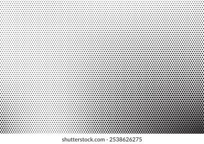 Abstract halftone pattern dot background texture. Overlay grunge dots distress linear vector.