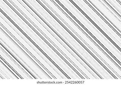 Abstract halftone pattern dot background texture. Overlay grunge dots distress linear vector.