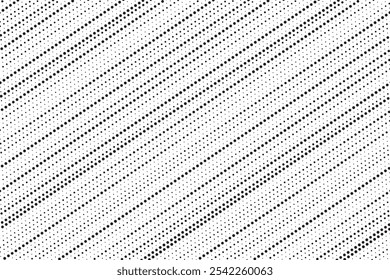 Abstract halftone pattern dot background texture. Overlay grunge dots distress linear vector.
