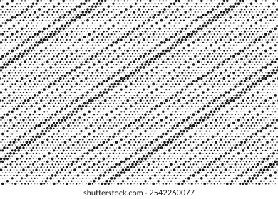 Abstract halftone pattern dot background texture. Overlay grunge dots distress linear vector.