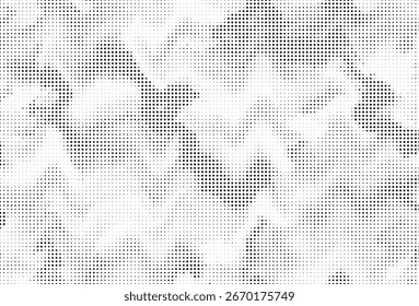 Abstract halftone pattern dot background texture. Liquid effect overlay grunge dots distress linear vector.	