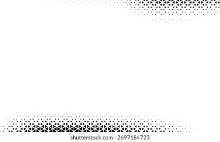 texture d'arrière-plan à pois motif demi-teinte Abstrait. Superposer des points grunge Image vectorielle linéaire de détresse.