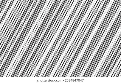 Abstract halftone pattern dot liner background texture. Overlay grunge diagonal dots distress linear vector.