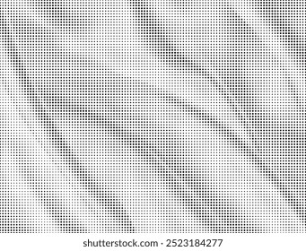 Abstrato padrão de meio-tom textura de fundo sedosa ponto. Sobrepor pontos grunge aflige vetor linear.