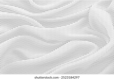 Abstract halftone pattern dot silky background texture. Overlay grunge dots distress linear vector.