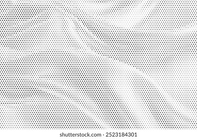 Abstrato padrão de meio-tom textura de fundo sedosa ponto. Sobrepor pontos grunge aflige vetor linear.