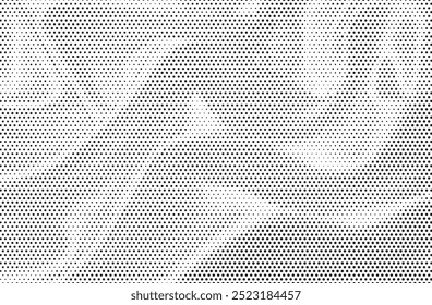 Abstracte halftoonpatroon dot zijdeachtige achtergrond textuur. Overlay grunge dots distress lineaire vector.