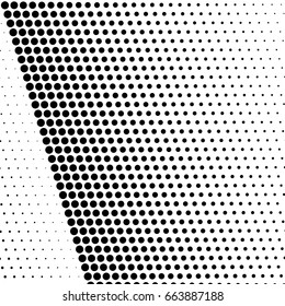 Abstract halftone pattern with dot. Vector black and white background for design banners, posters, business projects, pop art texture.