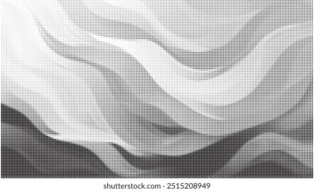 Abstract halftone pattern dotted background