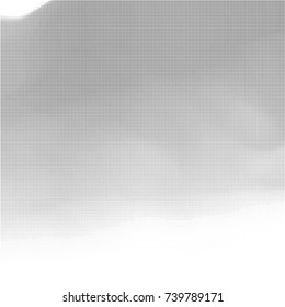 Abstract halftone pattern formed by black and white circles of different size.Vector illustration of a dotted background