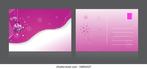 abstract halftone pattern merry christmas postcard, illustration