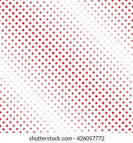 Abstract Halftone Pattern. Modern Halftone Dots Texture Background. Vector.