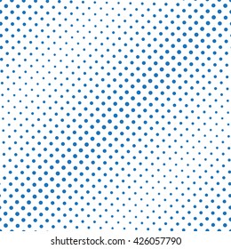 Abstract Halftone Pattern. Modern Halftone Dots Texture Background. Vector.