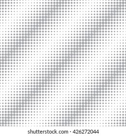 Abstract Halftone Pattern. Modern Halftone Dots Texture Background. Vector.