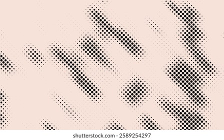 Abstract halftone pattern with subtle dots creating an intriguing visual texture and modern design element for backgrounds or creative projects