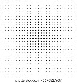  Padrão de meio-tom abstrato. Textura de meio-tom. Elemento de vetor totalmente editável com efeito de meio-tom. Vetor no conceito de tecnologia, ruído, ciência, música, moderno.