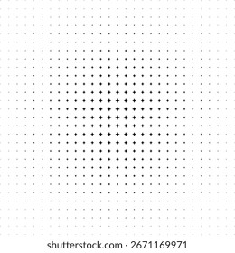  Abstract Halftone Pattern. Halftone texture. Halftone effect fully editable vector element. Vector in concept of technology, noise, science, music, modern.