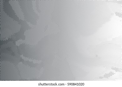 Abstract halftone pattern texture. Perforated metal texture. Vector modern background for posters, sites, business cards, postcards, interior design.