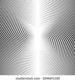 Abstract halftone pattern texture. Vector modern futuristic background for posters,business cards, postcards, interior design