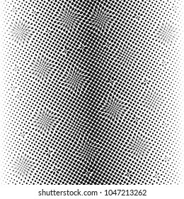 Abstract halftone pattern texture. Vector modern futuristic background for posters,business cards, postcards, interior design