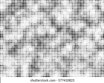 Abstract halftone pattern texture. Vector modern background for posters, sites, web, business cards, postcards, interior design. Punk, pop, grunge vintage style. Minimalism and Memphis tradition.