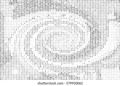 Abstract halftone pattern texture. Vector modern background for posters, sites, web, business cards, postcards, interior design. Punk, pop, grunge vintage style. Minimalism and Memphis tradition.