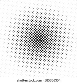 Abstract halftone pattern texture. Vector modern background for posters, sites, business cards, postcards, interior design.