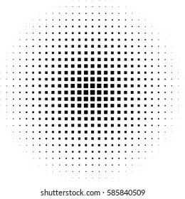 Abstract halftone pattern texture. Vector modern background for posters, sites, business cards, postcards, interior design.
