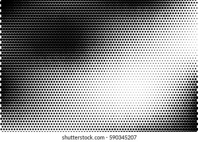 Abstract halftone pattern texture. Vector modern background for posters, sites, business cards, postcards, interior design.