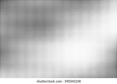 Black White Halftone Dots Texture Background Stock Vector (Royalty Free ...