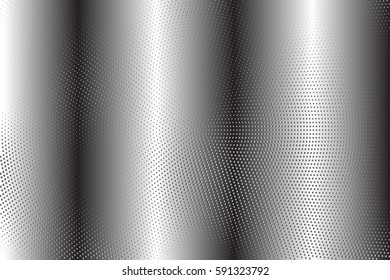 Abstract halftone pattern texture. Vector modern background for posters, sites, business cards, postcards, interior design. Perforated metal texture.